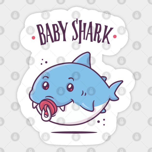 Baby Shark Sticker by zoljo